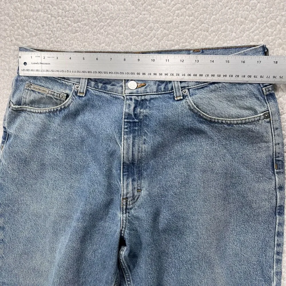Calvin Klein Jeans Easy Fit Men's 36x30 (Actual‎ 34x29) Y2K Streetwear Grunge